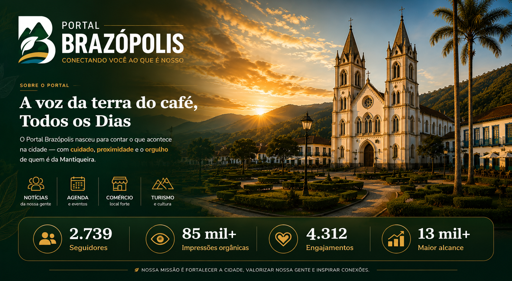 Brazópolis vista da Serra da Mantiqueira