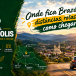 Onde fica Brazopolis distancias rotas e como chegar