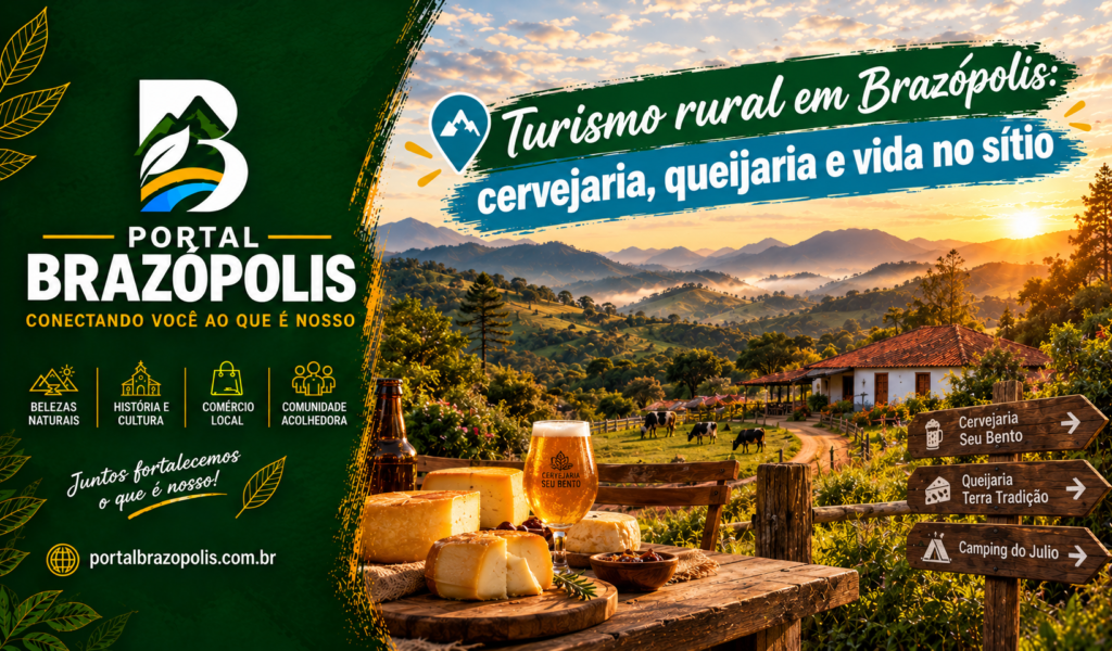 Turismo rural em Brazopolis cervejaria queijaria e vida no sitio